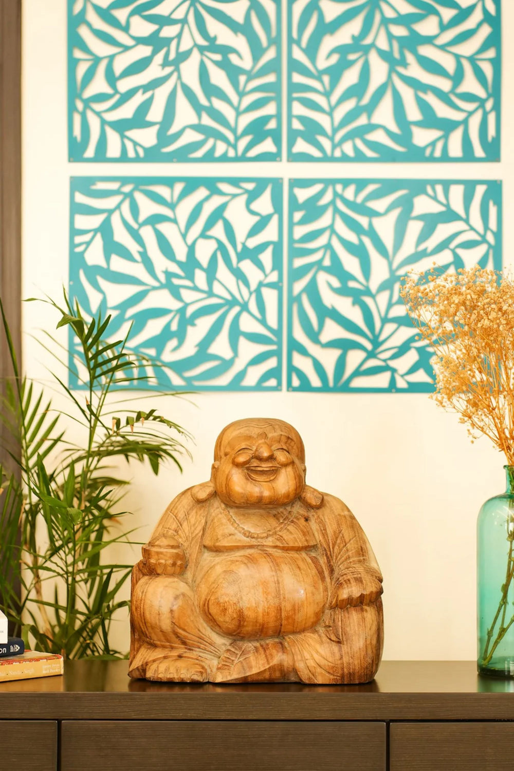 TIMBER KALA'S LAUGHING BUDDHA FOR DECOR