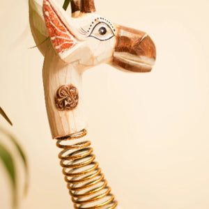 #WhiteWobblyGiraffe