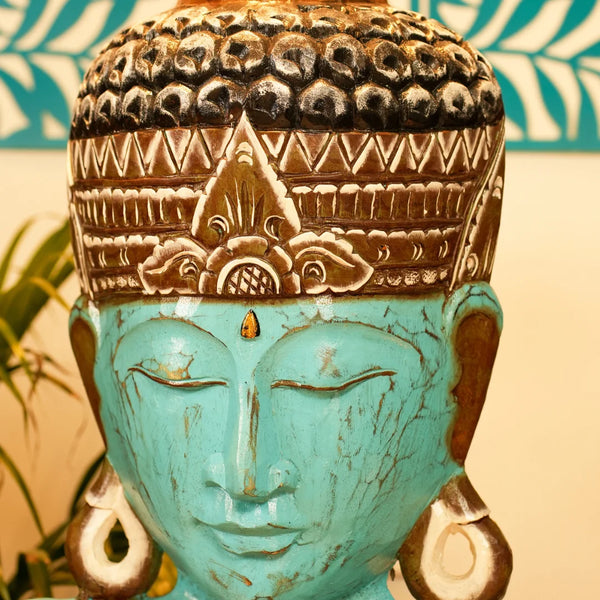 #TurquoiseBuddhaFace