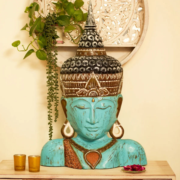 #TurquoiseBuddhaFace