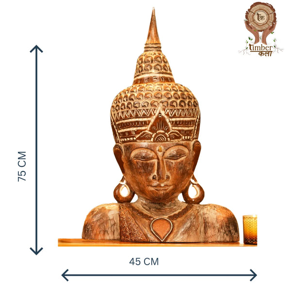 #BrownBuddhaFace