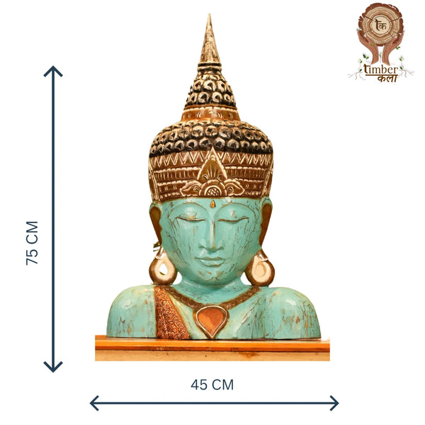 #TurquoiseBuddhaFace