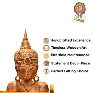 #BrownBuddhaFace