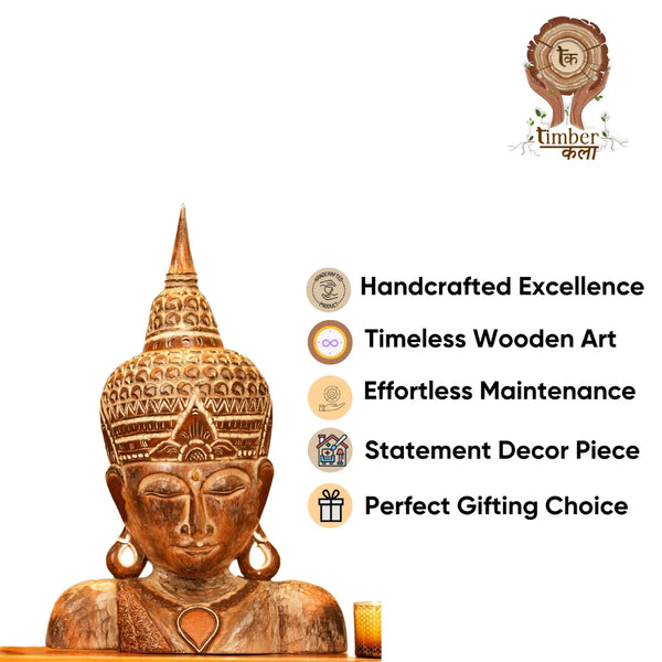 #BrownBuddhaFace