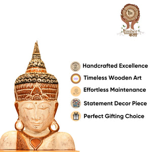 #WhiteBuddhaFace