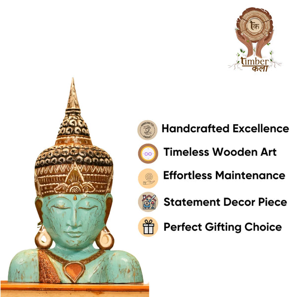 #TurquoiseBuddhaFace