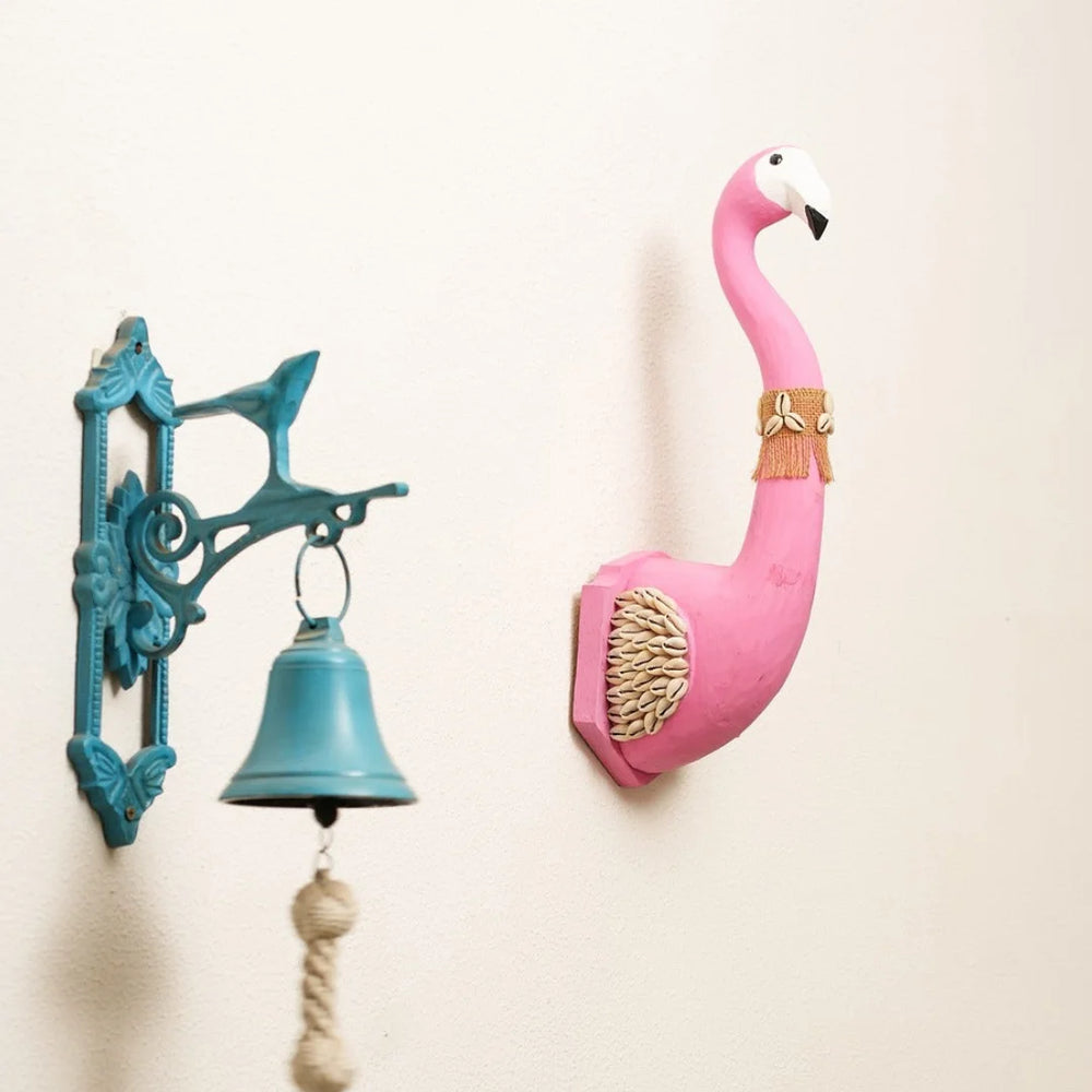 TIMBER KALA'S WALL FLAMINGO FOR DECOR