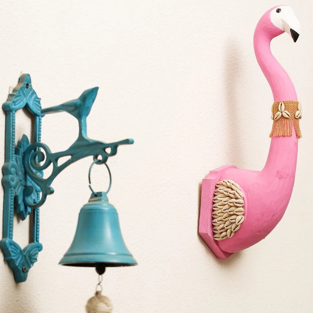 TIMBER KALA'S WALL FLAMINGO FOR DECOR