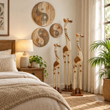 TIMBER KALA'S GIRAFFE TALLER TRACKS WITH YIN YAN BAMBOO PLATES