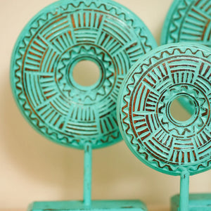 #TurquioseRusticRounds