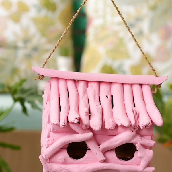 #PinkBirdHouse