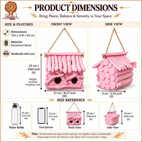 #PinkBirdHouse