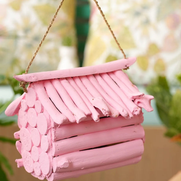 #PinkBirdHouse