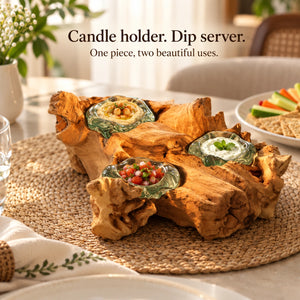 TIMBER KALA'S PACKS OF THREE GLASS WOOD FIRE FOR GIFTING