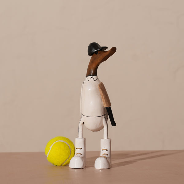 TIMBERKALA'S CRICKETER SWAGGER DUCK FOR DECOR
