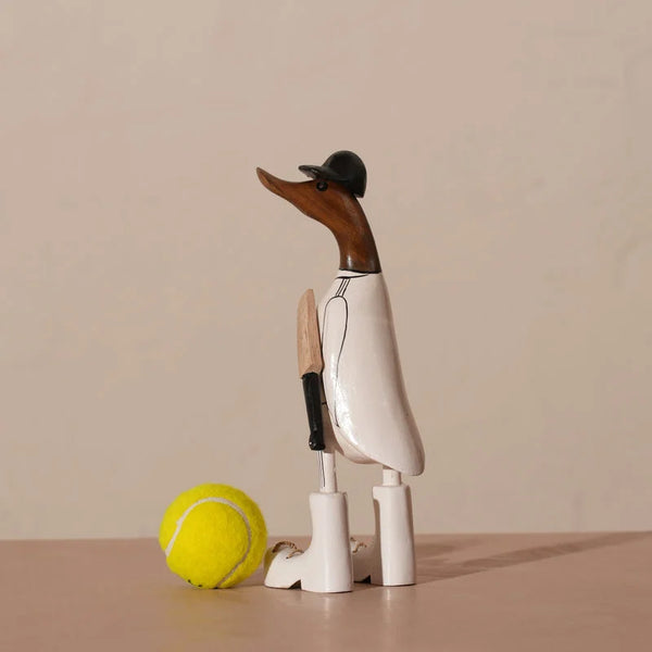 TIMBERKALA'S CRICKETER SWAGGER DUCK FOR DECOR