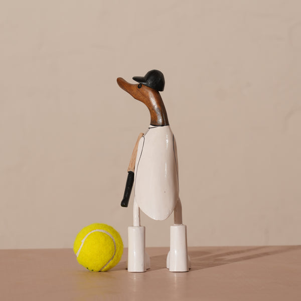 TIMBERKALA'S CRICKETER SWAGGER DUCK FOR DECOR