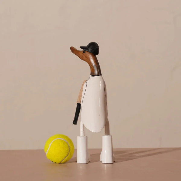 TIMBERKALA'S CRICKETER SWAGGER DUCK FOR DECOR