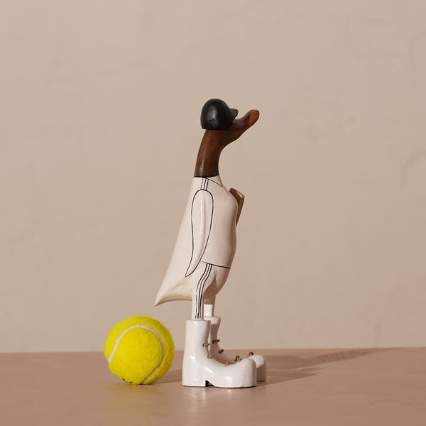 TIMBERKALA'S CRICKETER SWAGGER DUCK FOR DECOR