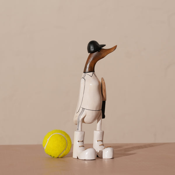 TIMBERKALA'S CRICKETER SWAGGER DUCK FOR DECOR