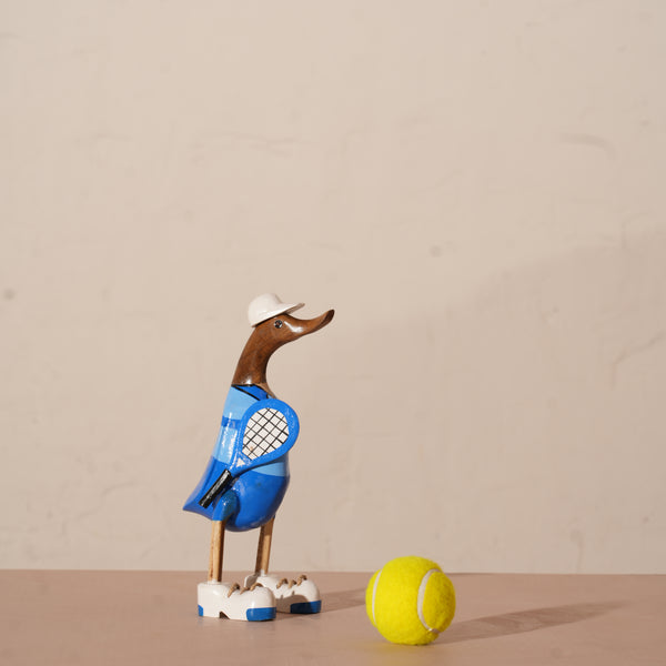 TIMBERKALA'S RACQUET BOY SWAGGER DUCK FOR DECOR