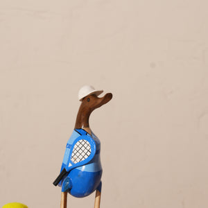 TIMBERKALA'S RACQUET BOY SWAGGER DUCK FOR DECOR