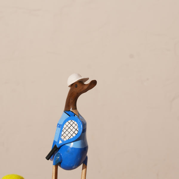 TIMBERKALA'S RACQUET BOY SWAGGER DUCK FOR DECOR
