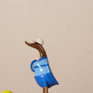 TIMBERKALA'S RACQUET BOY SWAGGER DUCK FOR DECOR