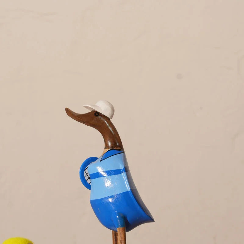 TIMBERKALA'S RACQUET BOY SWAGGER DUCK FOR DECOR
