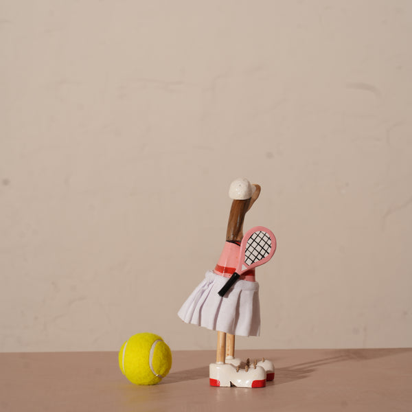 TIMBERKALA'S RACCQUET GIRL SWAGGER DUCK FOR DECOR