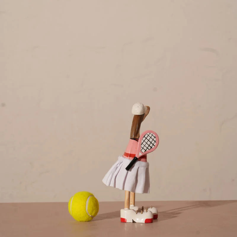 TIMBERKALA'S RACCQUET GIRL SWAGGER DUCK FOR DECOR