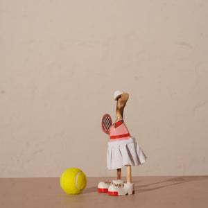TIMBERKALA'S RACCQUET GIRL SWAGGER DUCK FOR DECOR