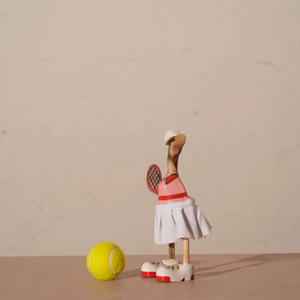 TIMBERKALA'S RACCQUET GIRL SWAGGER DUCK FOR DECOR