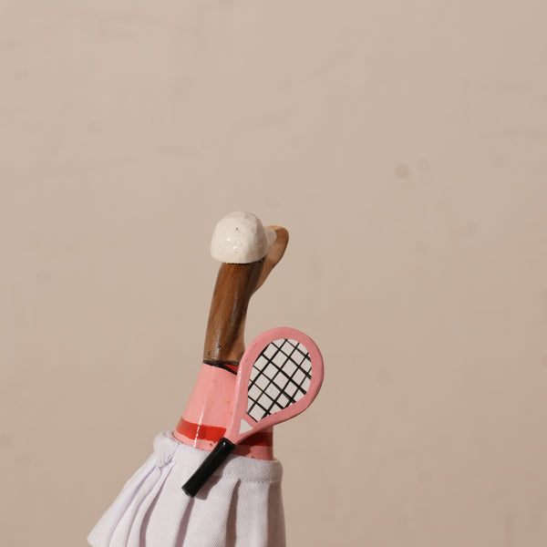 TIMBERKALA'S RACCQUET GIRL SWAGGER DUCK FOR DECOR
