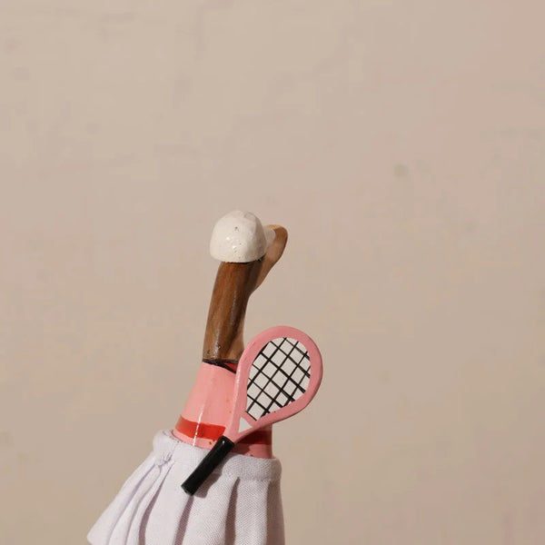 TIMBERKALA'S RACCQUET GIRL SWAGGER DUCK FOR DECOR