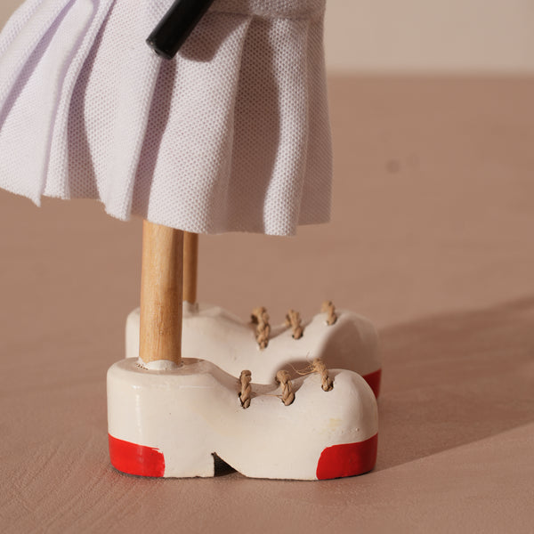 TIMBERKALA'S RACCQUET GIRL SWAGGER DUCK FOR DECOR