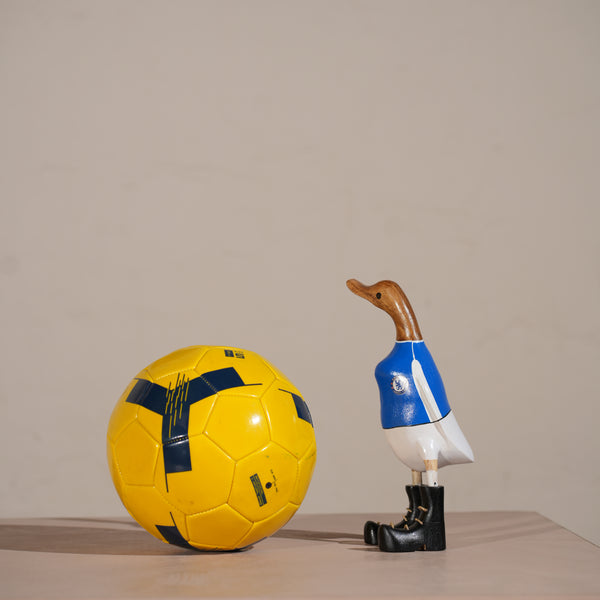 TIMBERKALA'S CHELSEA FOOTBALL SWAGGER DUCK FOR DECOR