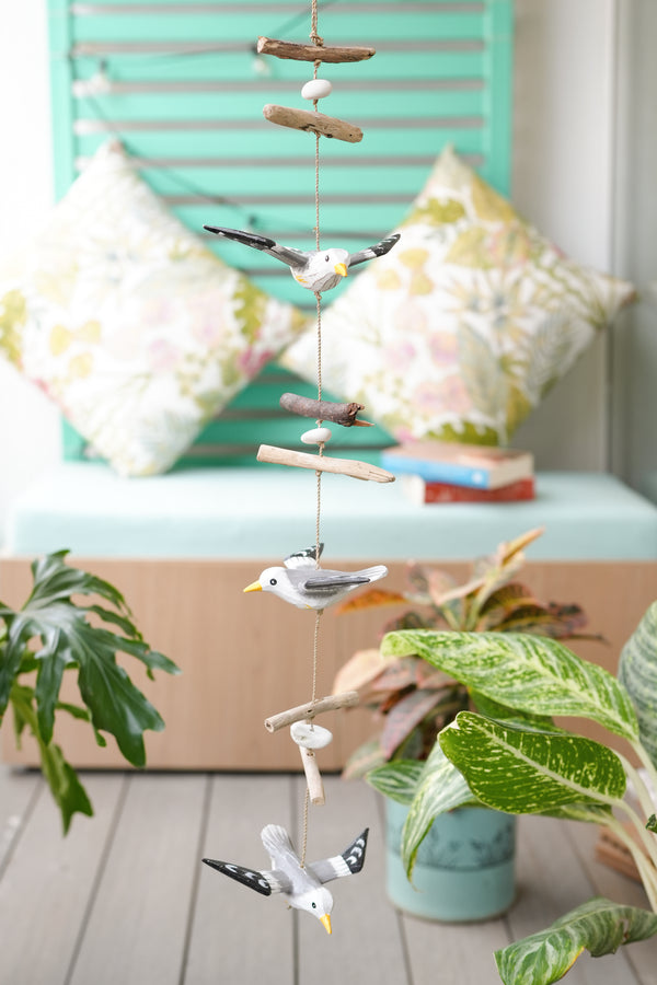 TIMBER KALA'S SEAGULL HANGING FOR DECOR