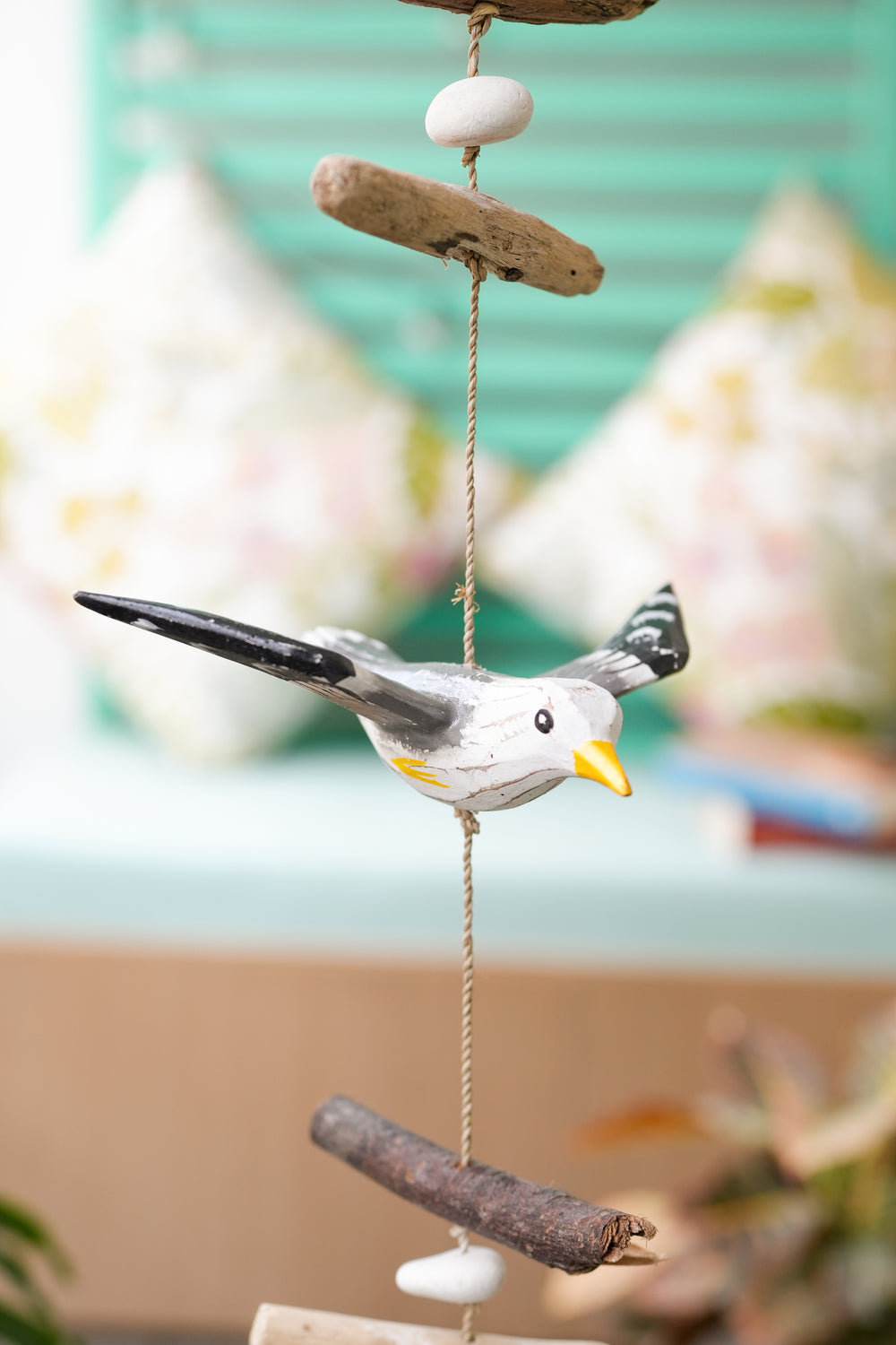 TIMBER KALA'S SEAGULL HANGING FOR DECOR