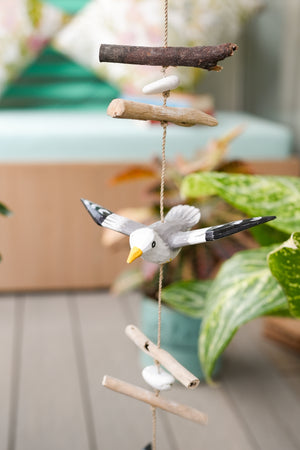 TIMBER KALA'S SEAGULL HANGING FOR DECOR