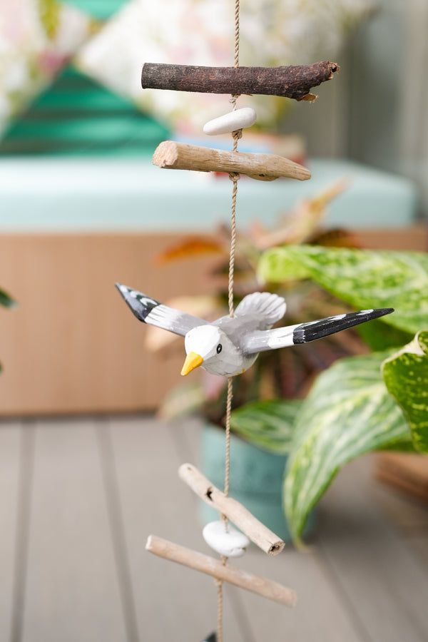 TIMBER KALA'S SEAGULL HANGING FOR DECOR