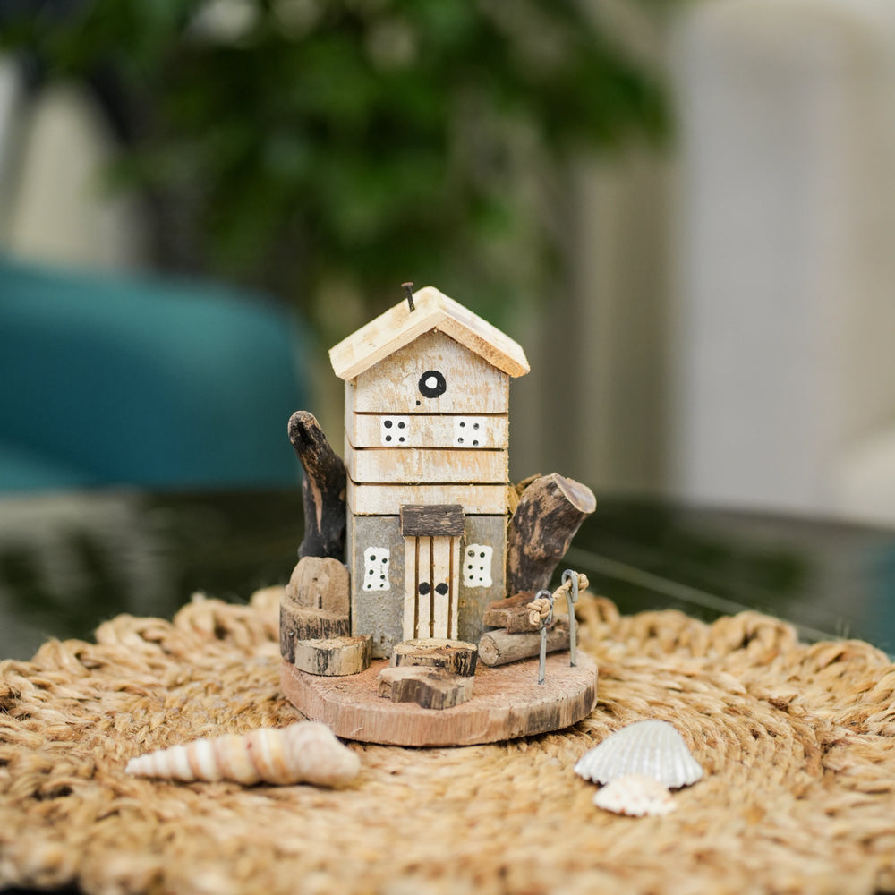 #DriftwoodWoodenHouseWithRoof