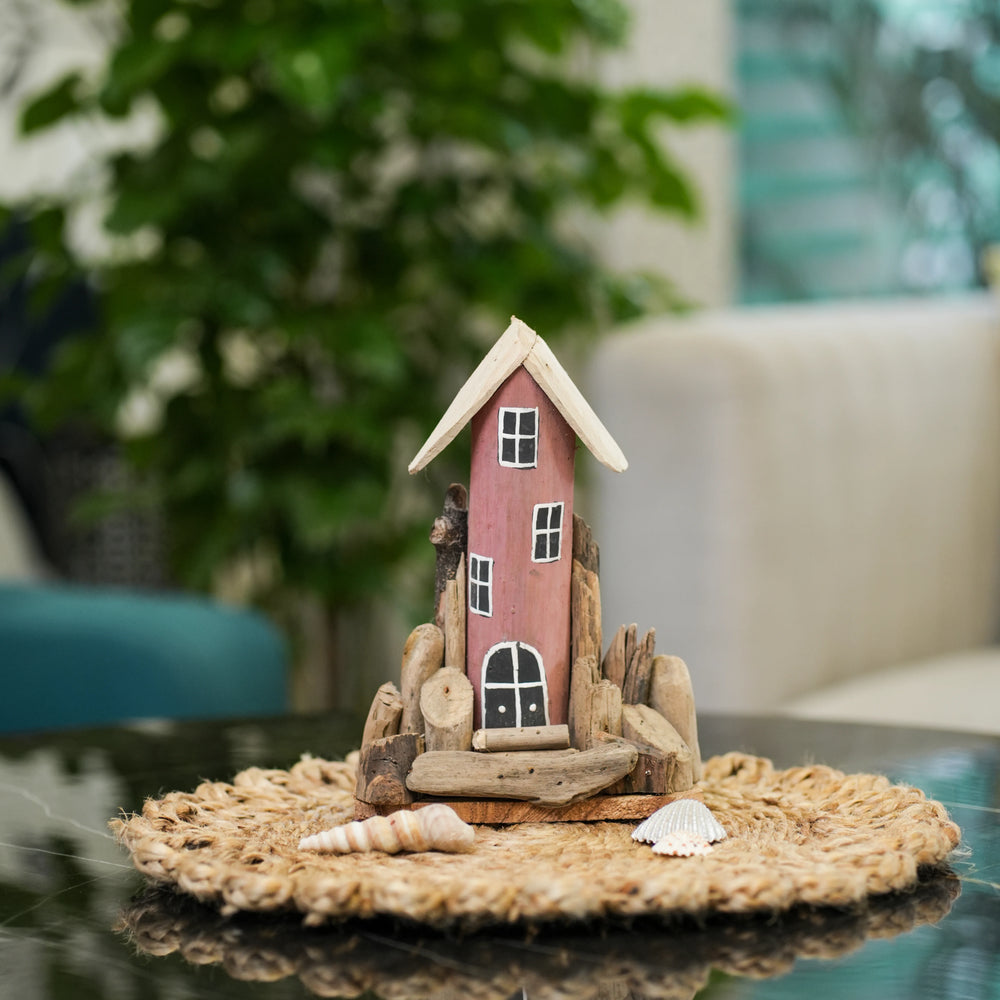 #PinkDriftwoodCoastalDwelling