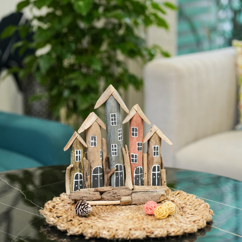 TIMBER KALA'S DRIFTWOOD VILLAGE DWELLINGS FOR DECOR