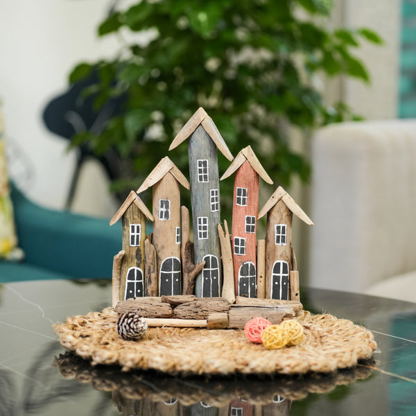 TIMBER KALA'S DRIFTWOOD VILLAGE DWELLINGS FOR DECOR