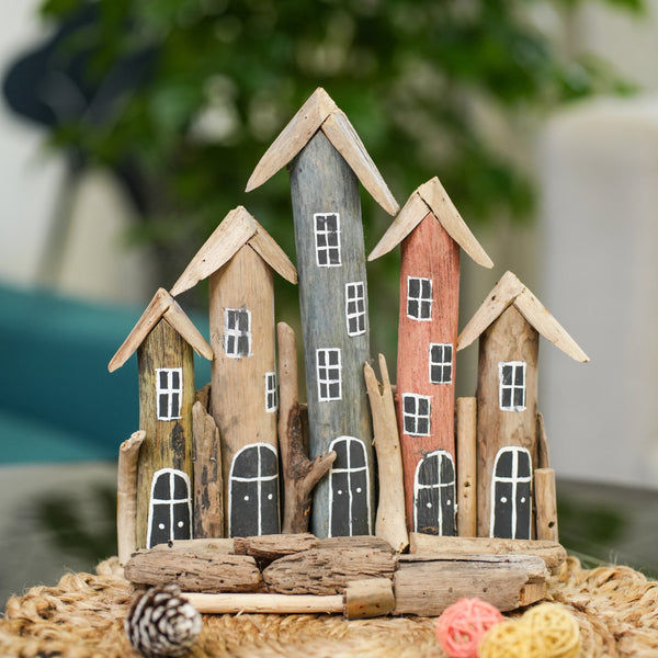 TIMBER KALA'S DRIFTWOOD VILLAGE DWELLINGS FOR DECOR