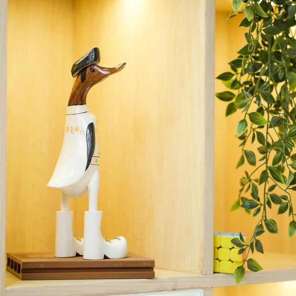 TIMBER KALA'S SMALL SWAGGER DUCKS FOR DECOR