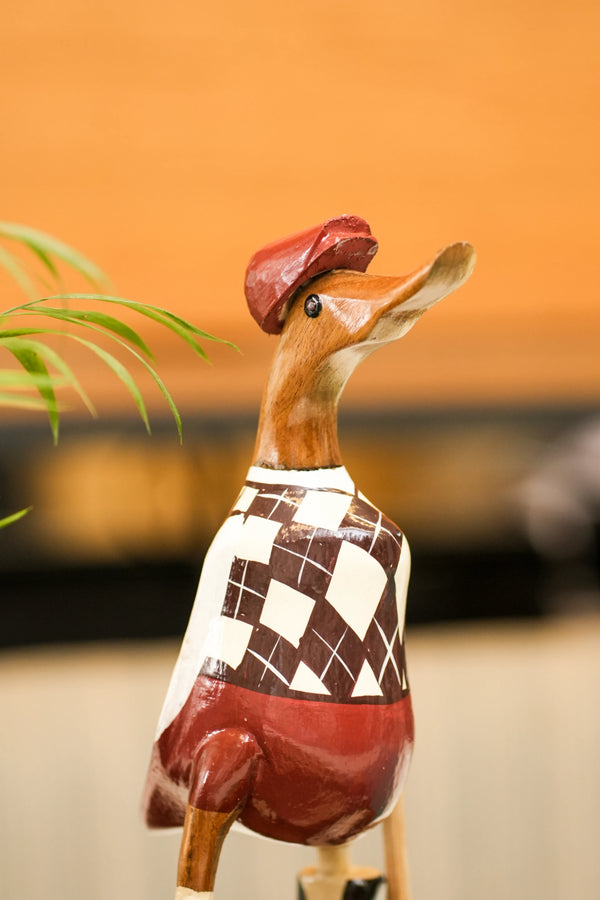 TIMBER KALA'S SMALL SWAGGER DUCKS FOR DECOR