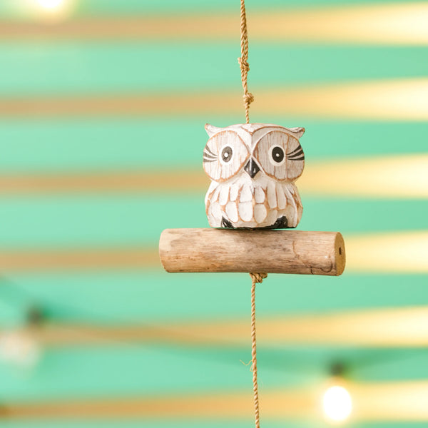 TIMBER KALA'S OWL HANGINGS FOR DECOR