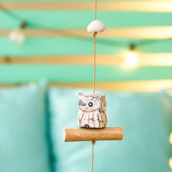TIMBER KALA'S OWL HANGINGS FOR DECOR